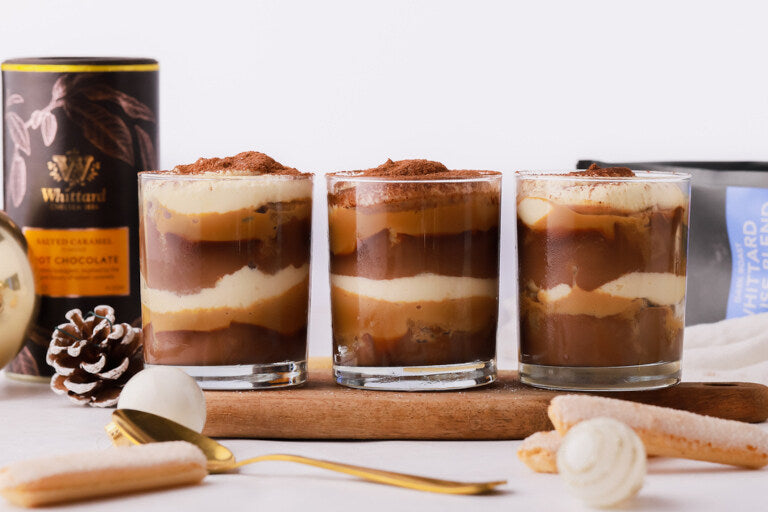 Individual Tiramisu  Puddings