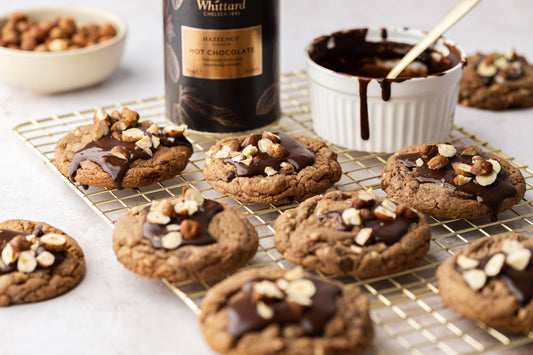 Spiced Hazelnut Chocolate Cookies