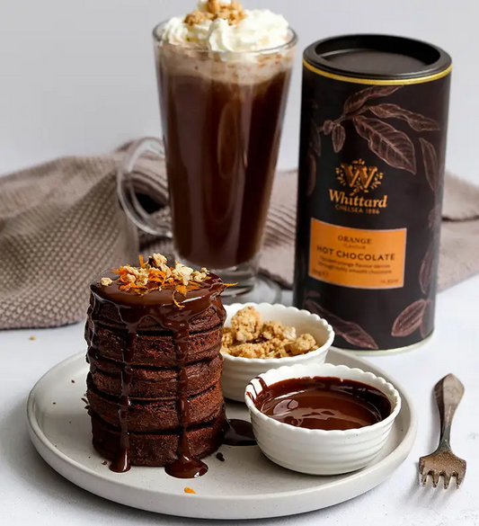 Vegan Chocolate Orange Pancakes