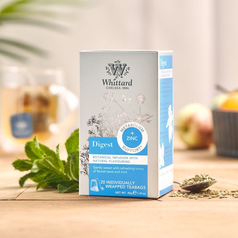 Digest Botanical Wellness Infusion 20 Uncang Teh yang Dibalut Secara Individu