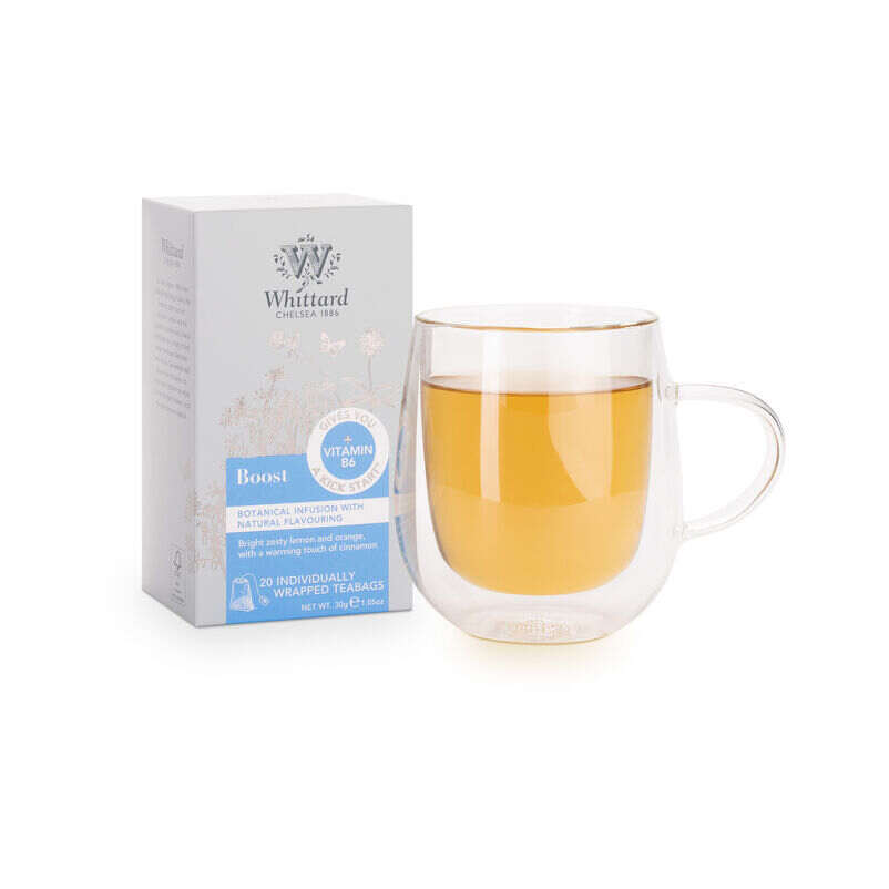 Boost Botanical Wellness Infusion 20 Uncang Teh yang Dibalut Secara Individu