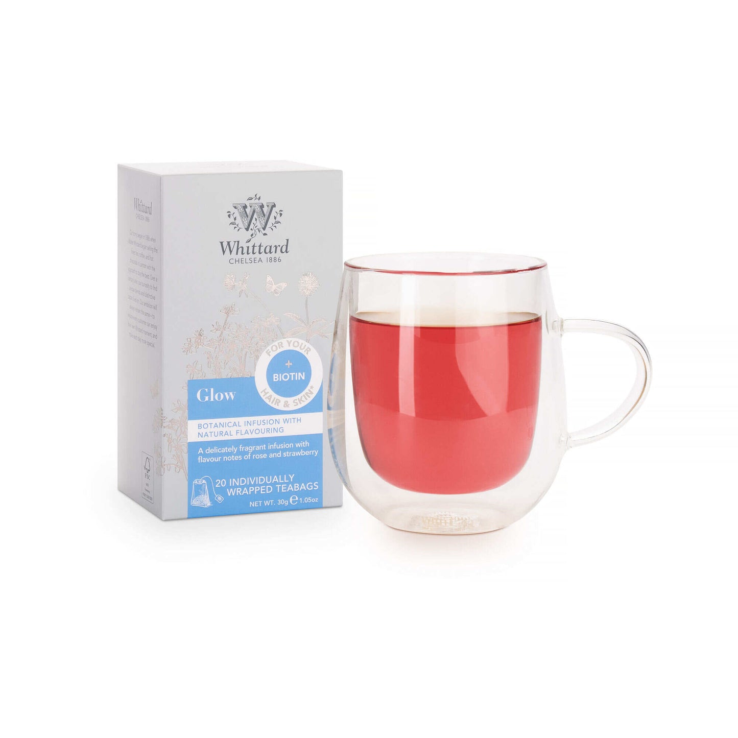 Glow Botanical Wellness Infusion 20 Individually Wrapped Teabags