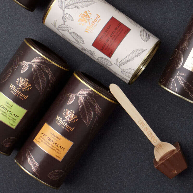 Coklat Panas Perisa Oren