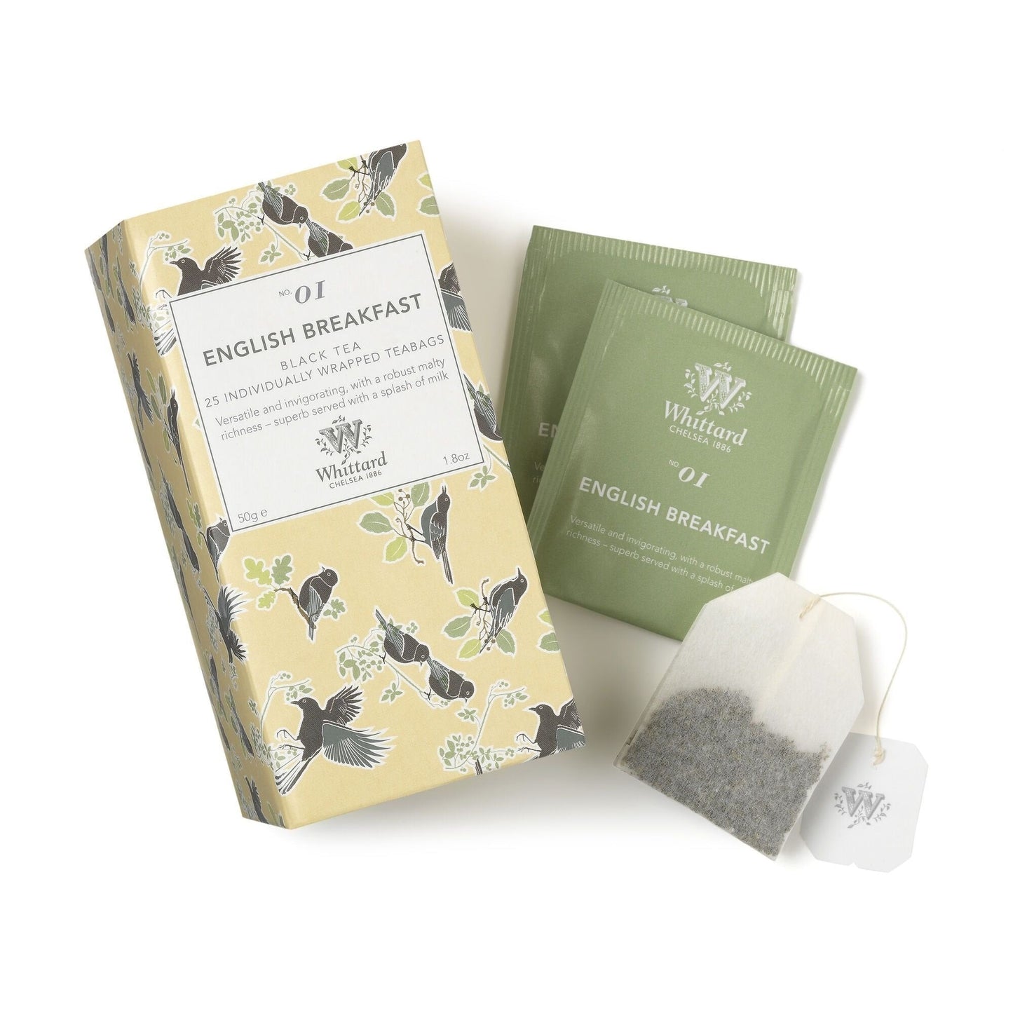 Tea Discoveries English Breakfast 25 individually Wrapped Teabags