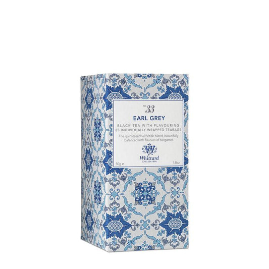 Penemuan Teh Earl Grey 25 Uncang Teh yang Dibalut Secara Individu