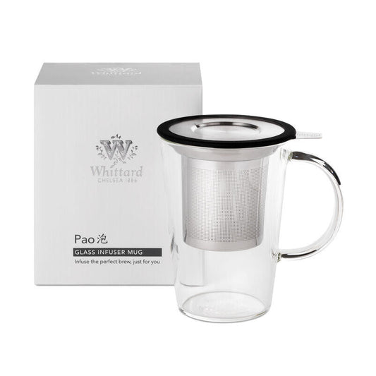 Mug Infuser Pao Kaca Hitam