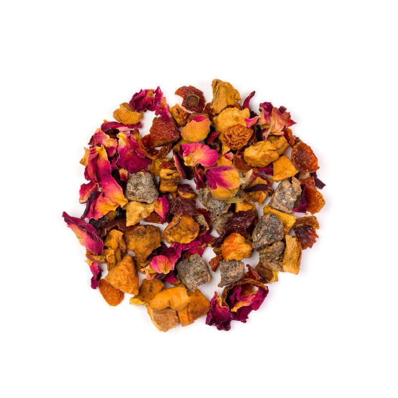 Teh Longgar Peach, Raspberi & Rose
