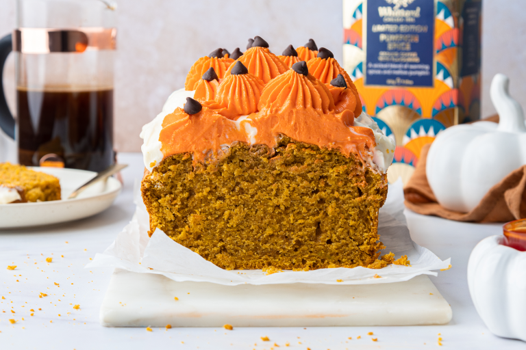 Pumpkin Spice Latte Loaf Cake