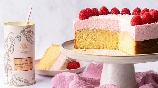 White Chocolate Raspberry Mousse Cake