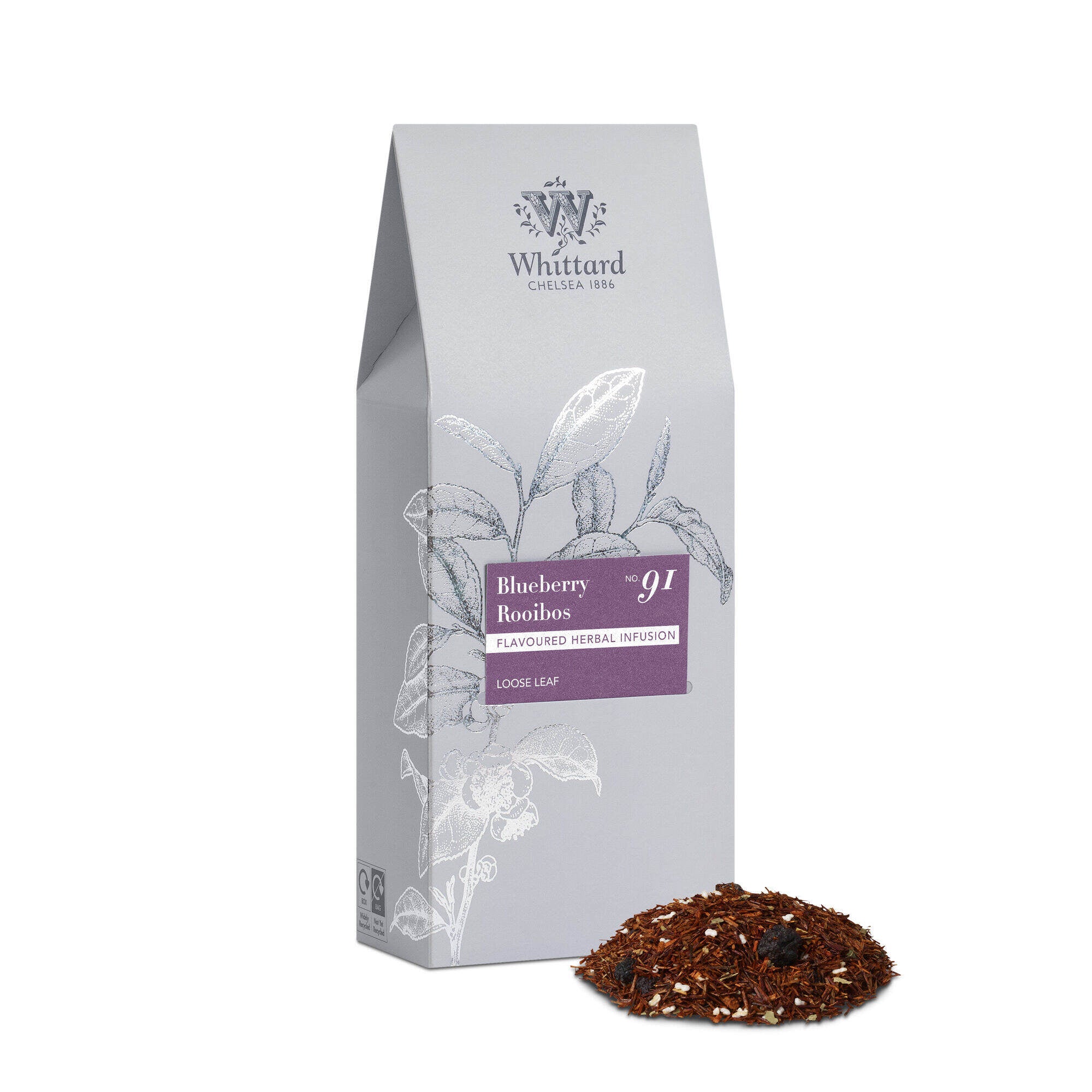 Blueberry Rooibos Flavoured Herbal Infusion