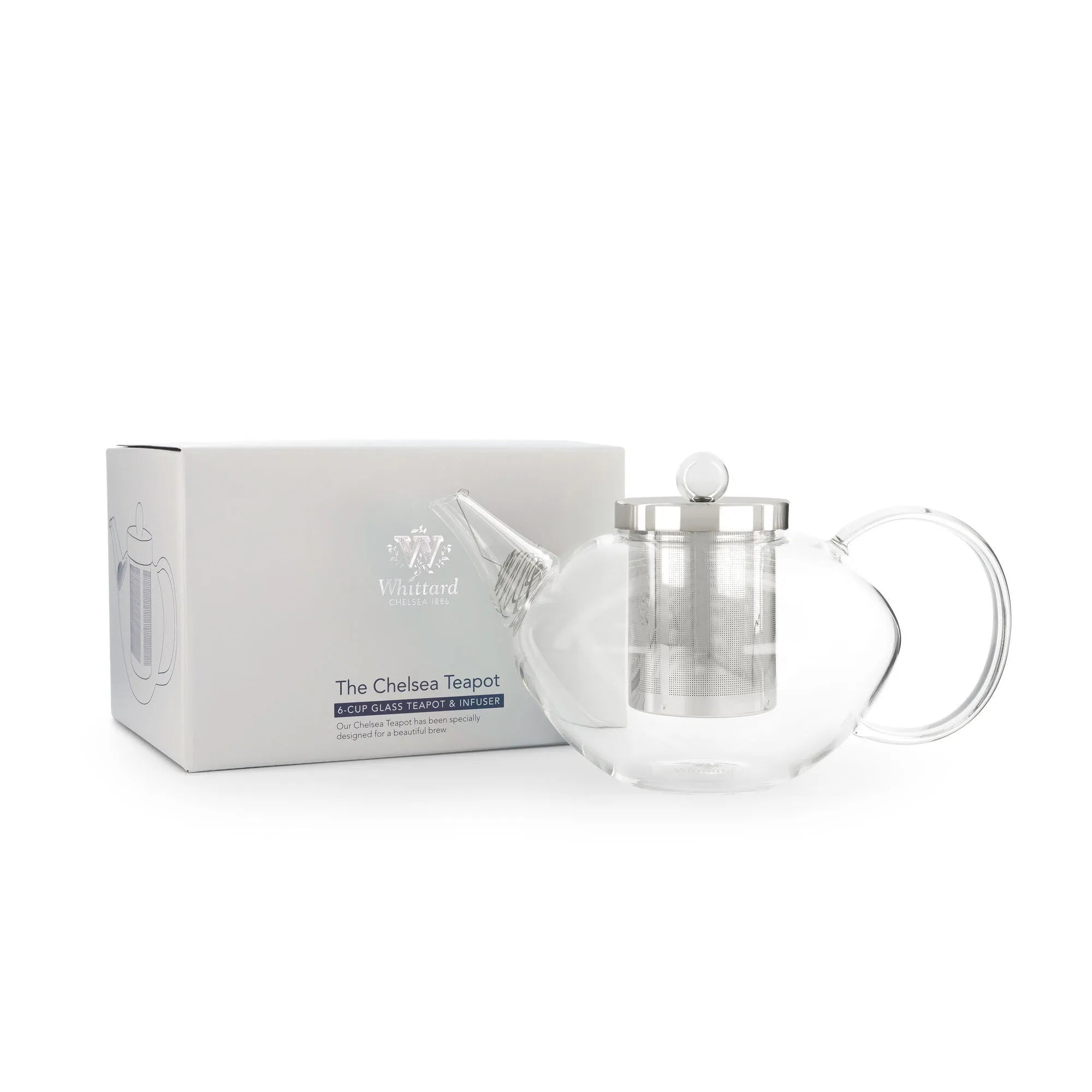 Chelsea Glass Teapot with Infuser