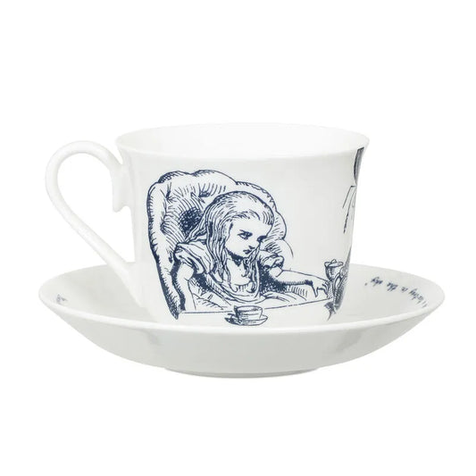 Alice in Wonderland Cup and Saucer