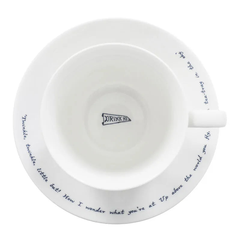 Alice in Wonderland Cup and Saucer