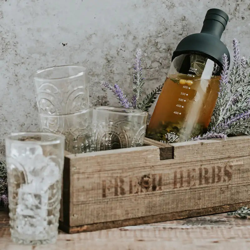 Blue Hario Cold Brew Tea Bottle