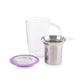 Lavender Glass Pao Infuser Mug