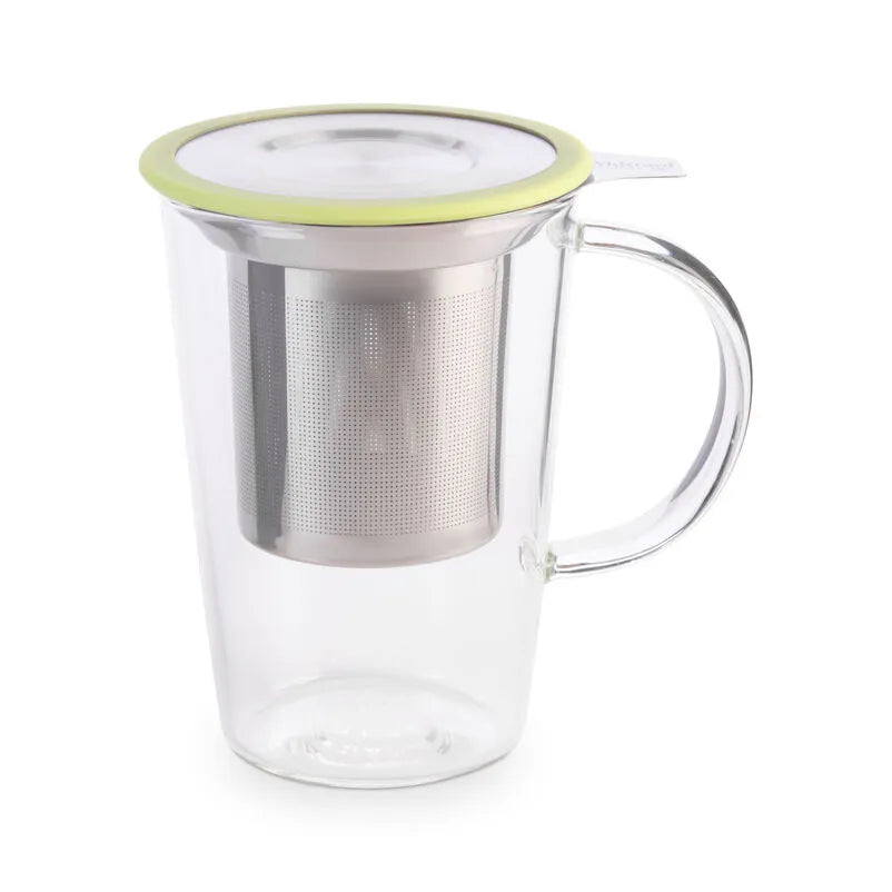 Pistachio Glass Pao Infuser Mug