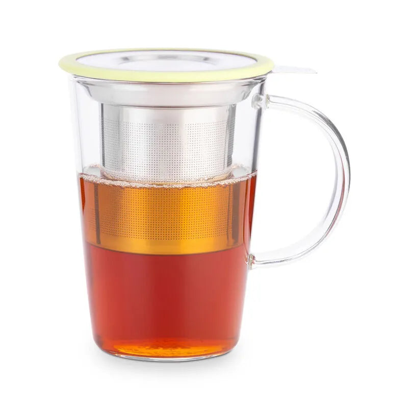 Pistachio Glass Pao Infuser Mug