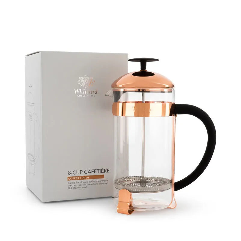Whittard Copper 8-Cup Cafetière