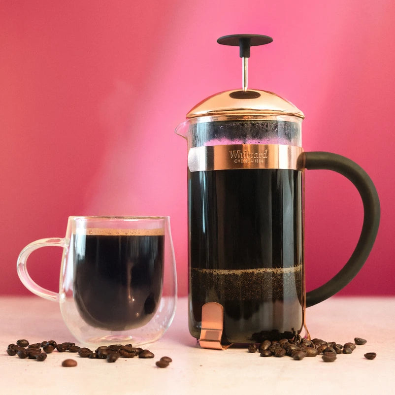 Whittard Copper 8-Cup Cafetière