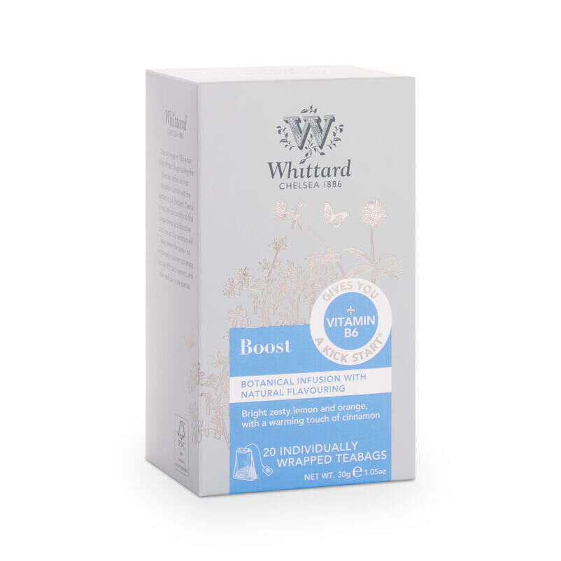 Boost Botanical Wellness Infusion 20 Individually Wrapped Teabags