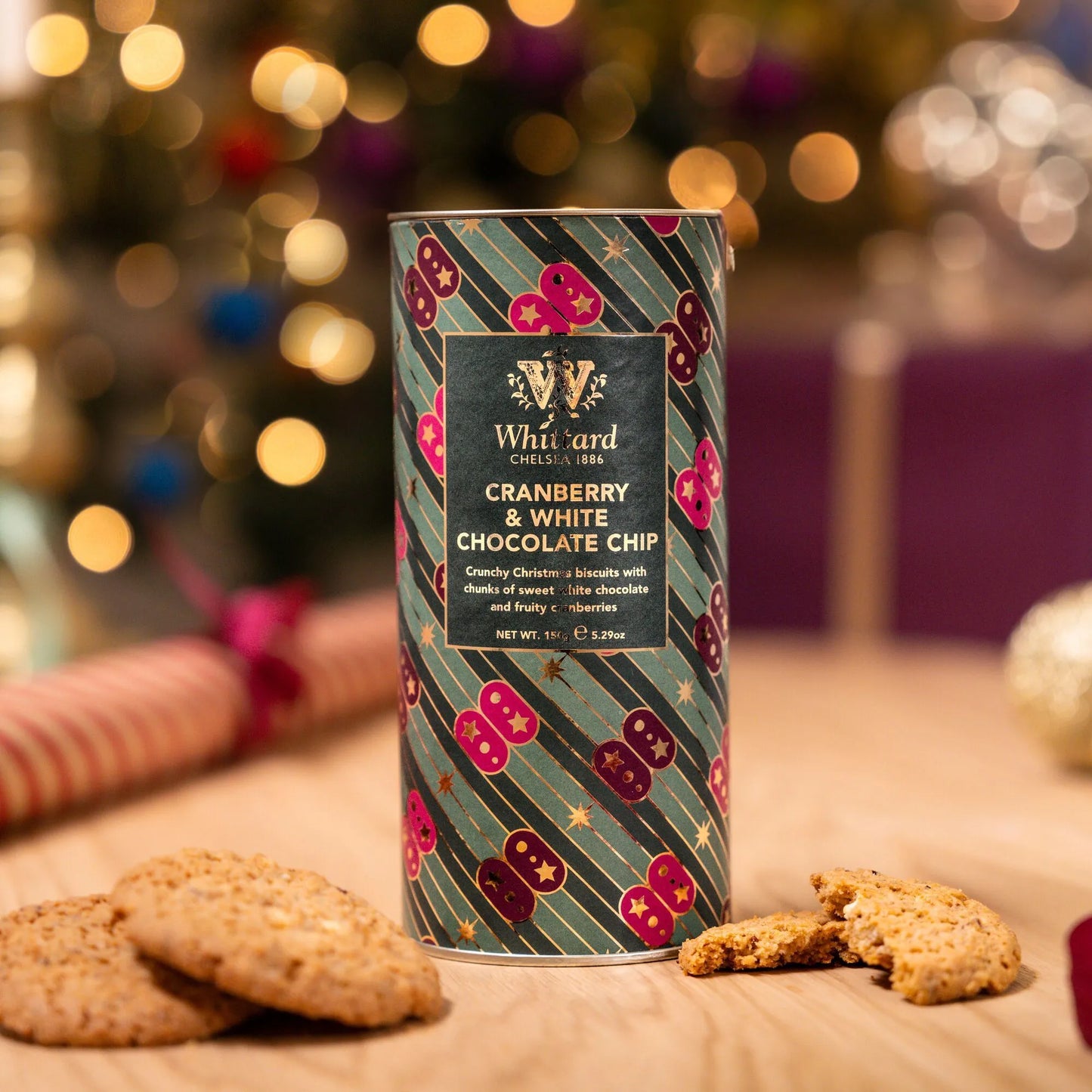 Cranberry & White Chocolate Biscuits