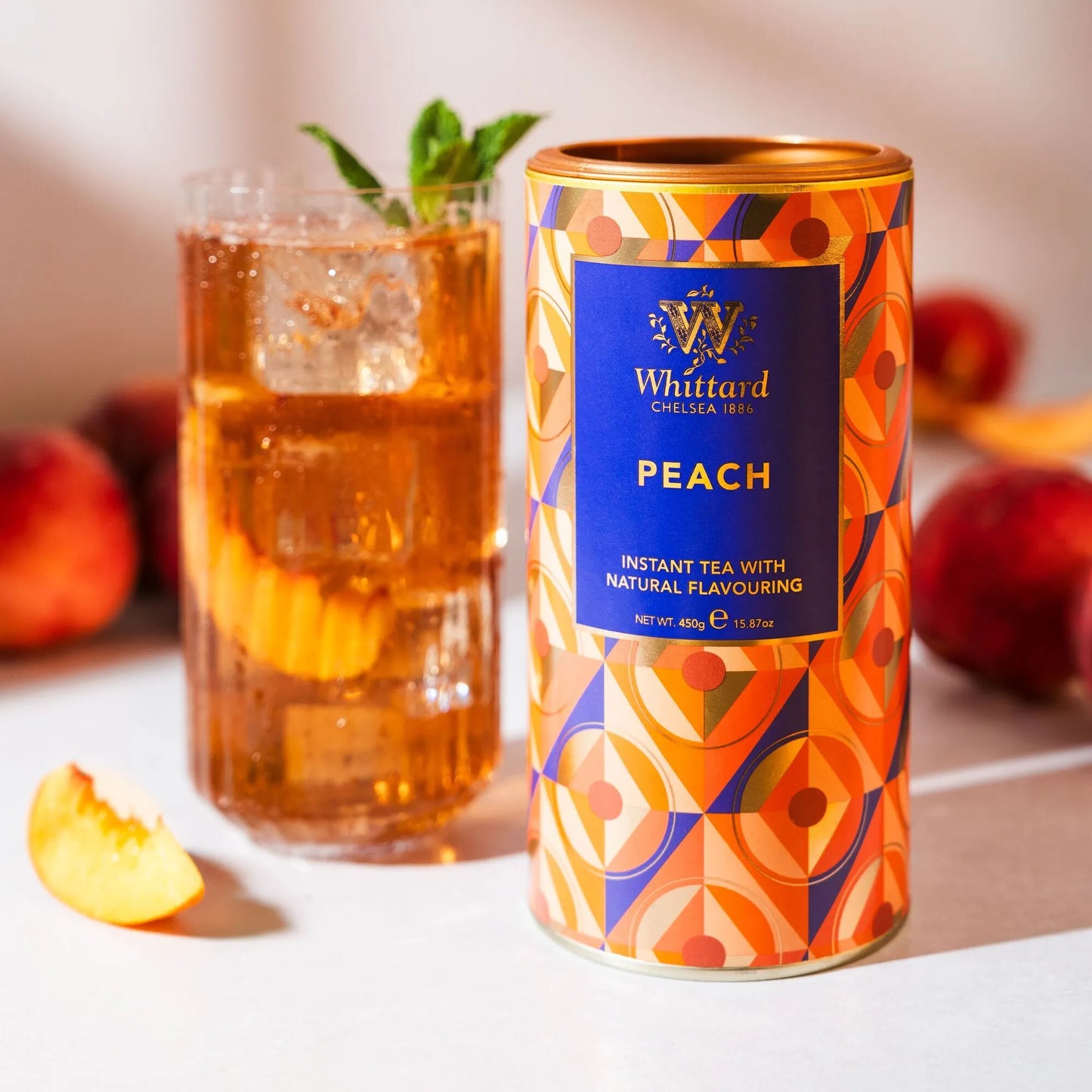 Peach Flavour Instant Tea