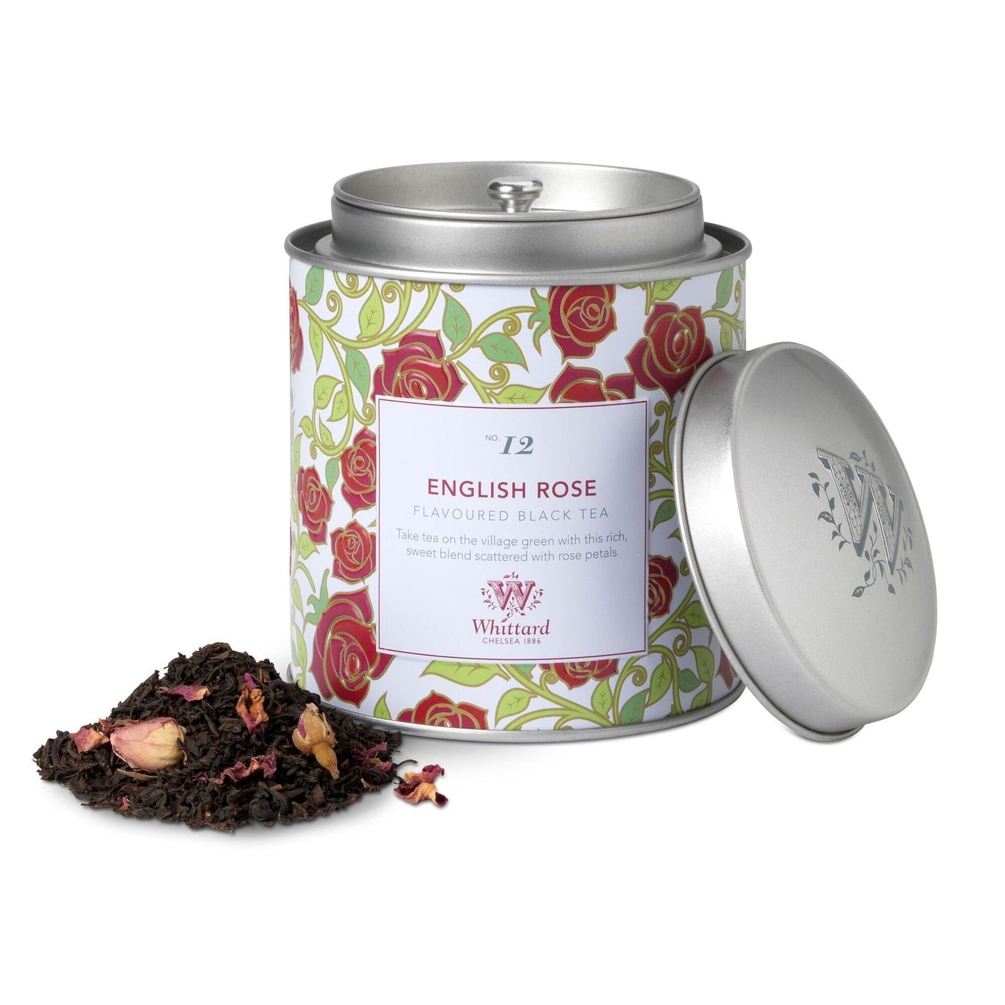 Tea Discoveries English Rose Tea Caddy