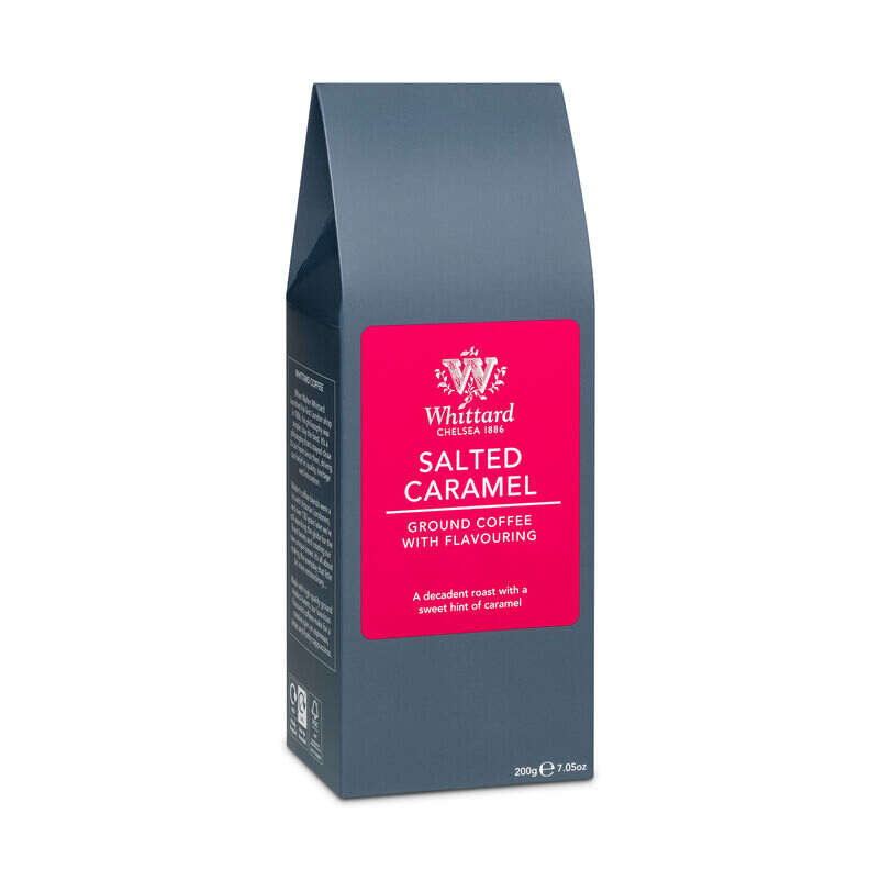 Salted Caramel Flavour Ground Coffee