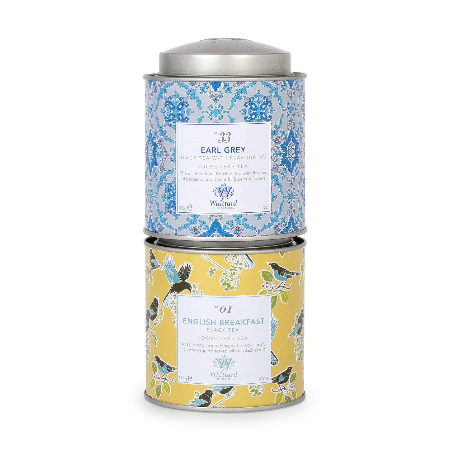 Tea Discoveries English Breakfast Tea Caddy