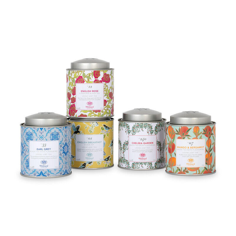 Tea Discoveries English Rose Tea Caddy