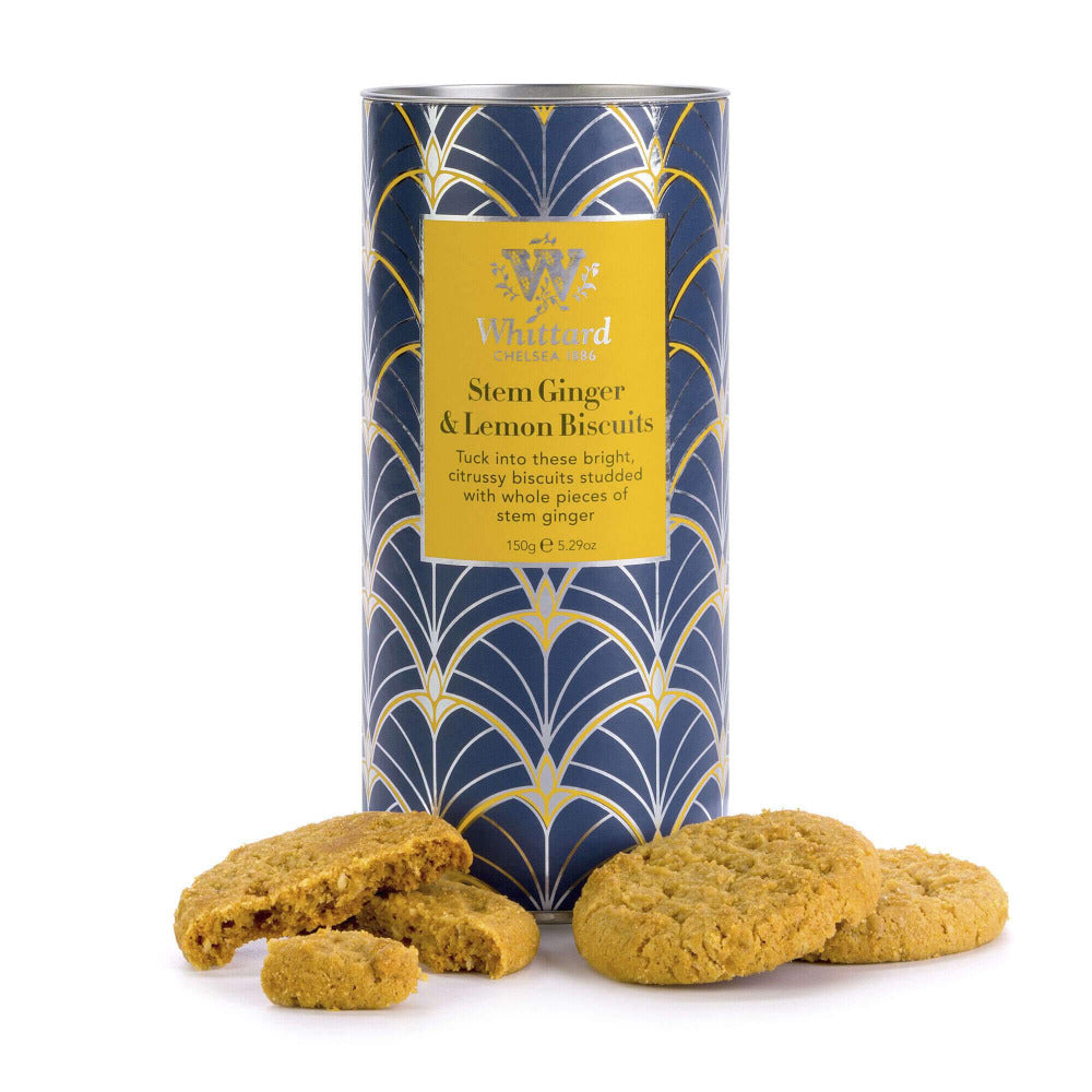 Stem Ginger & Lemon Biscuits