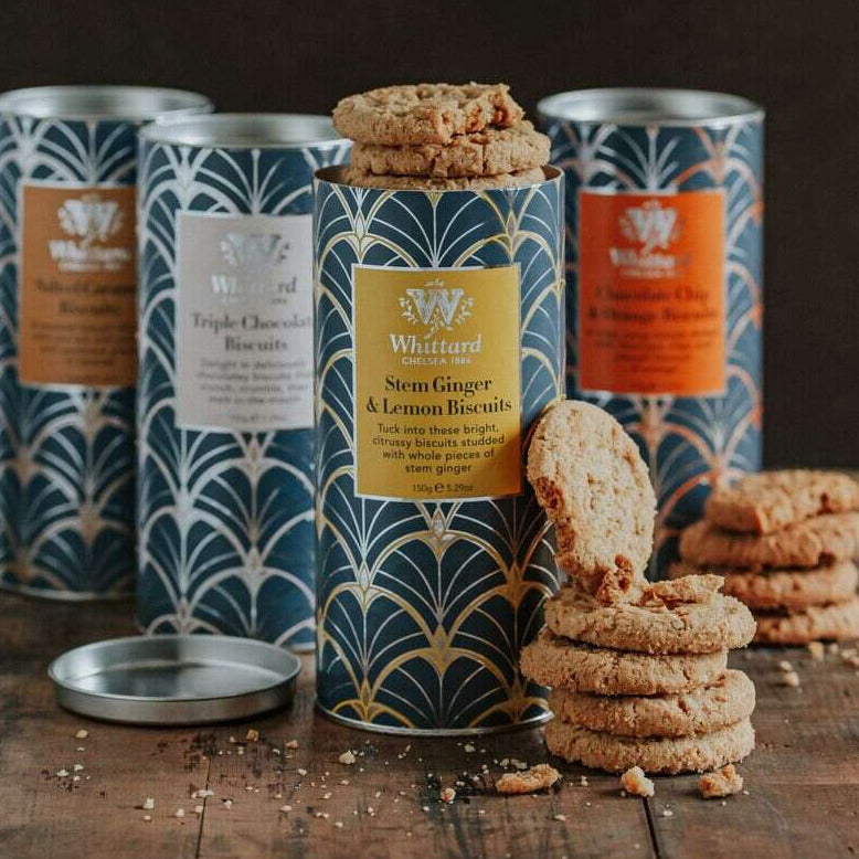 Stem Ginger & Lemon Biscuits