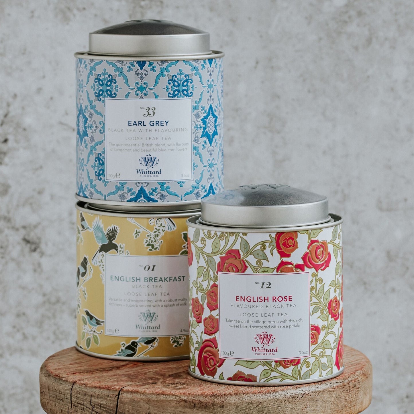 Tea Discoveries English Rose Tea Caddy